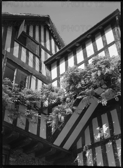 Cheyney Court, Dome Alley, The Close, Winchester, Hampshire, 1947. Creator: Margaret F Harker.