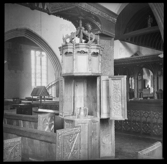 St James' Church, Swimbridge, North Devon, Devon, 1940-1962. Creator: Ethel Booty.