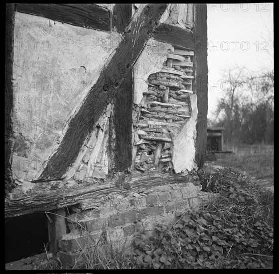 Artist's Cottage, Trotshill, Warndon, Worcester, Worcestershire, 1939. Creator: Marjory L Wight.