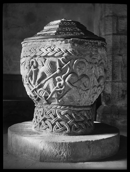 St Mary Magdalene's Church, Eardisley, Herefordshire, 1940-1949. Creator: Ethel Booty.