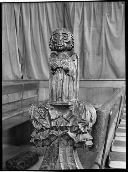 St Margaret's Church, Cley Next the Sea, North Norfolk, Norfolk, 1950-1960. Creator: Margaret F Harker.