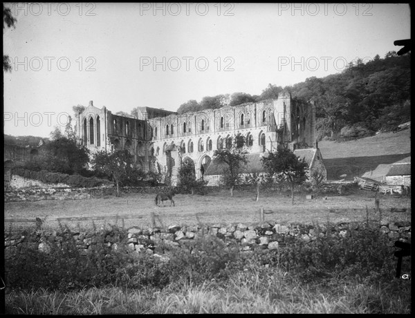 Rievaulx Abbey, Rievaulx, Ryedale, North Yorkshire, 1924-1929. Creator: Marjory L Wight.