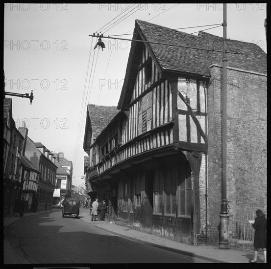 The Greyfriars, Friar Street, Worcester, Worcestershire, 1946. Creator: Marjory L Wight.