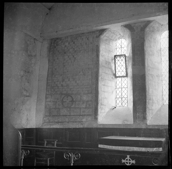 St Michael's Church, Michaelchurch, Tretire With Michaelchurch, Herefordshire, 1936. Creator: Marjory L Wight.