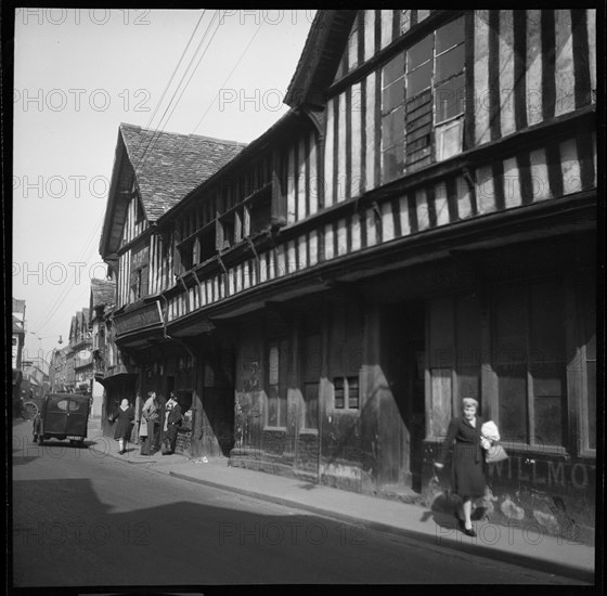 The Greyfriars, Friar Street, Worcester, Worcestershire, 1946. Creator: Marjory L Wight.