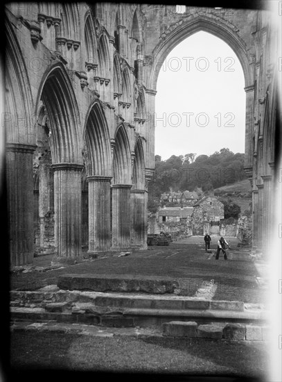 Rievaulx Abbey, Rievaulx, Ryedale, North Yorkshire, 1924-1929. Creator: Marjory L Wight.