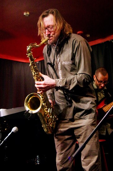 Aaron Liddard, Aaron Liddard Quintet, Verdict Jazz Club, Brighton, East Sussex, 25 Mar 2023. Creator: Brian O'Connor.