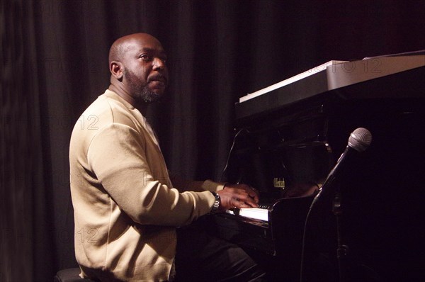 Isaac Asumadu, Aaron Liddard Quintet, Verdict Jazz Club, Brighton, East Sussex, 25 Mar 2023. Creator: Brian O'Connor.