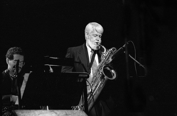 Marvin ‘Doc’ Holladay, JVC Capital Jazz Festival, Royal Festival Hall, London, 1988. Creator: Brian O'Connor.