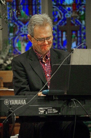 Terry Seabrook, St Andrews Church, Hove, East Sussex, 14 Oct 2022. Creator: Brian O'Connor.