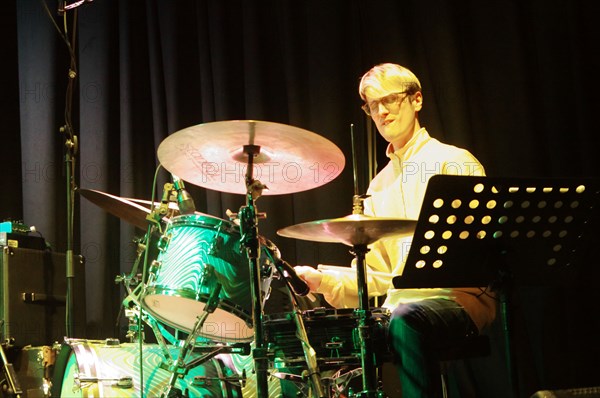 Fraser Smith Quartet, New Generation Jazz Festival Roadshow, Shoreham by Sea, Feb 2023. Creator: Brian O'Connor.