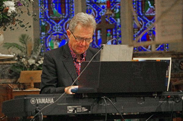 Terry Seabrook, St Andrews Church, Hove, East Sussex, 14 Oct 2022. Creator: Brian O'Connor.