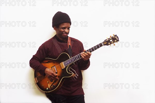 Maurice Brown, Basil Hodge Quintet, Jazz Africa, Loughton Methodist Church, Essex, Apr 2023. Creator: Brian O'Connor.