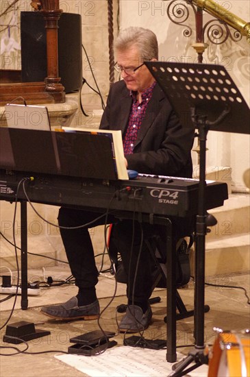 Terry Seabrook, St Andrews Church, Hove, East Sussex, 14 Oct 2022. Creator: Brian O'Connor.