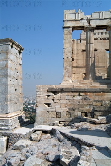 Acropolis, Athens, Greece, 2003. Creator: Ethel Davies.