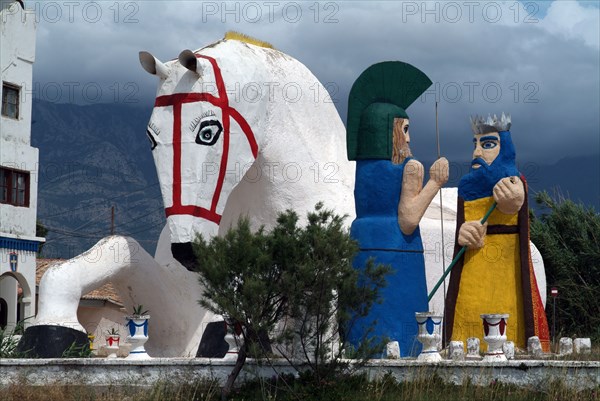 Castle of the Fairy Tales, Agrilos, Greece, 2003. Creator: Ethel Davies.