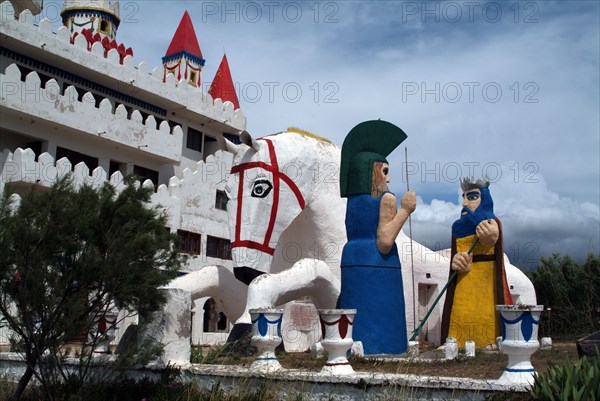 Castle of the Fairy Tales, Agrilos, Greece, 2003. Creator: Ethel Davies.