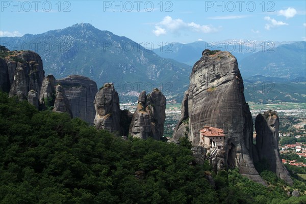 Meteora, Greece, 2003. Creator: Ethel Davies.