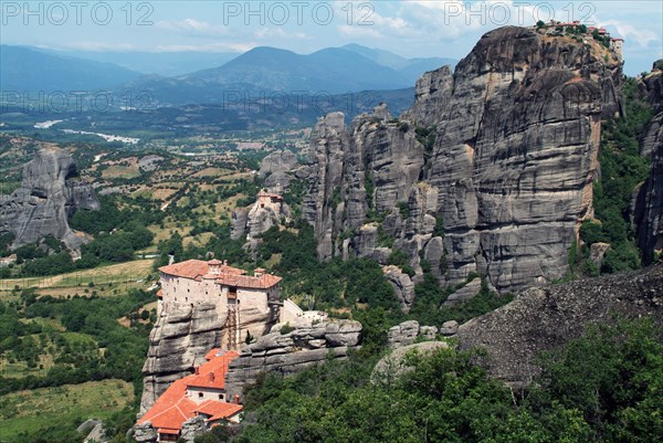 Meteora, Greece, 2003. Creator: Ethel Davies.