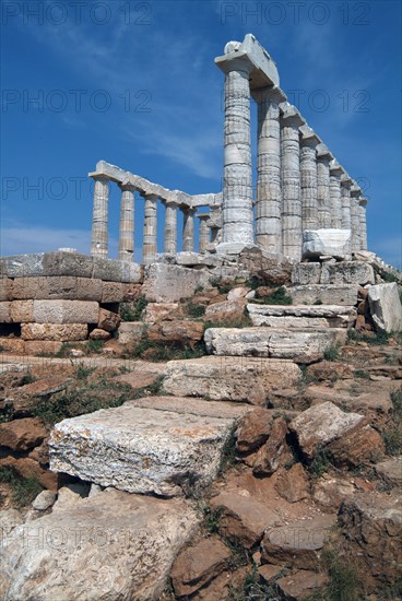 Sounion, Greece, 2003. Creator: Ethel Davies.