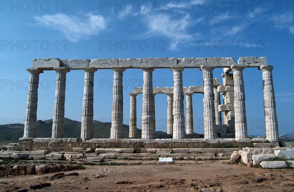 Sounion, Greece, 2003. Creator: Ethel Davies.