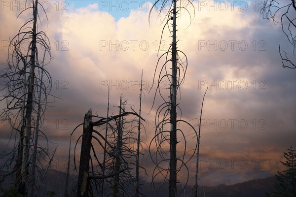Rim of the World sunset, Yosemite, California, USA, 2022. Creator: Ethel Davies.