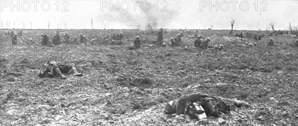 'Les succes Britanniques, entre Arras et Lens; Sur la crete de Vimy: les Canadiens occupent..., 1917 Creator: Unknown.