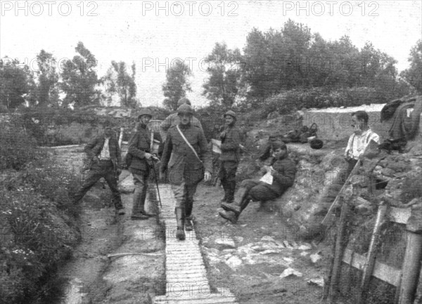 Flanders Operations; Before relief of the Belgians by the French..., 1917. Creator: Unknown.