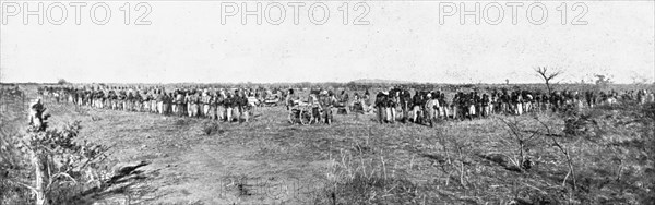 Distant Fronts, At Ouaddai; Fighting in 'Gazere', May 1916, 1917. Creator: Unknown.