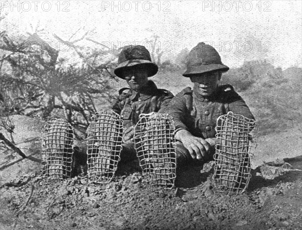 Distant Fronts, In Palestine; For walking on sand, 1917. Creator: Unknown.