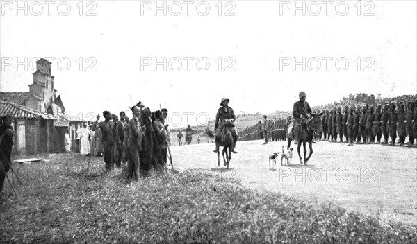 Conquest of German East Africa; On May 8, 1916, Belgian Colonel Molitor ..., 1916. Creator: Unknown.