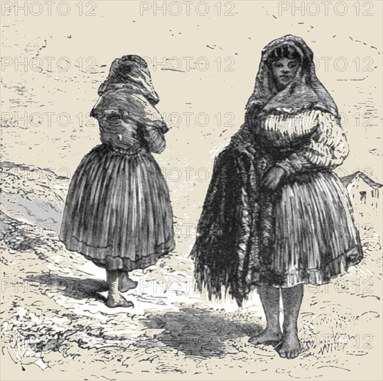 'The workmens wives; About the Chincha Islands', 1875. Creator: Unknown.
