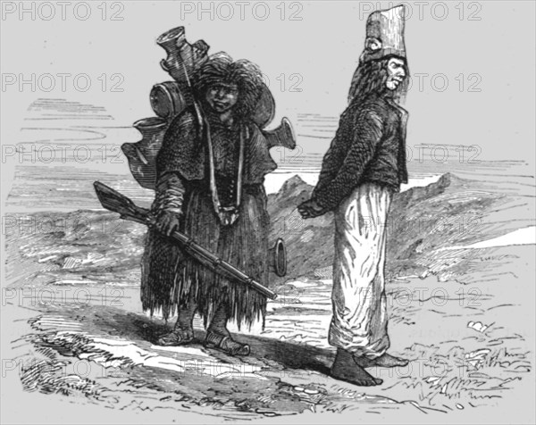 'Sergeant Gomez and his Slave; About the Chincha Islands', 1875. Creator: Unknown.