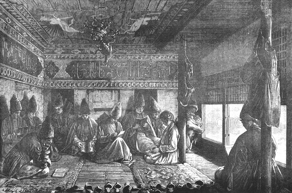 ''A Tartar School; The Caucasus', 1875. Creator: Unknown.