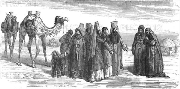''A Bokharian Bride; Notes on Western Turkistan', 1875. Creator: Unknown.