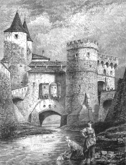 'The Germans' Gate, Metz; Alsace and Lorraine', 1875. Creator: Unknown.