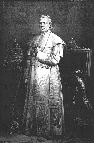 'Pius IX; Rome and United Italy',1875. Creator: Unknown.