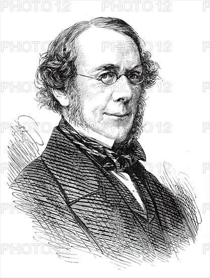 The late Mr. Sotheron Estcourt, 1876. Creator: Unknown.