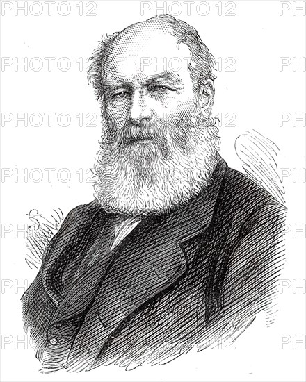 The late Admiral Sir Baldwin Walker, 1876. Creator: Unknown.