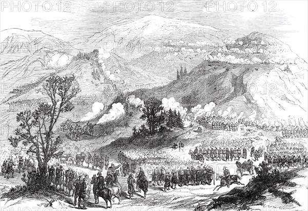 The War in the Herzegovina: the Battle of January 26...1876. Creator: Unknown.