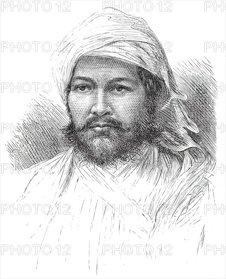 Sir Jung Bahadoor, K.S.I., of Nepaul, from a sketch by one of our special artists, 1876. Creator: Unknown.
