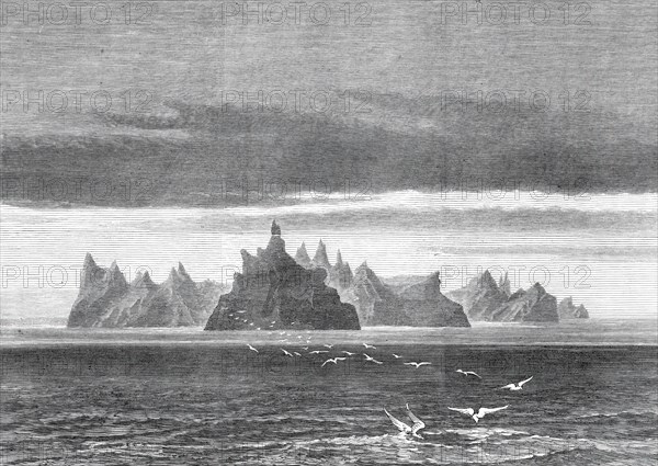 Possession Island...Southern Indian Ocean, where the Strathmore was wrecked...1876. Creator: Unknown.