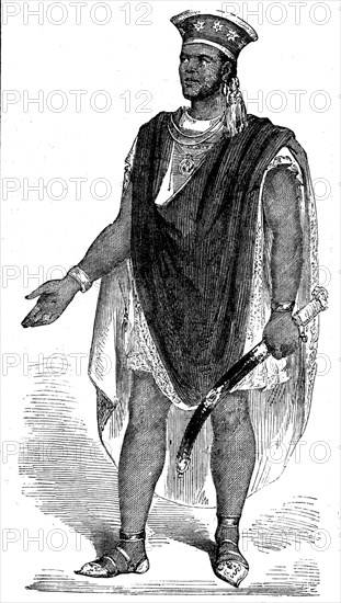 Ira Aldridge, the African Tragedian, as "Othello", 1858. Creator: Unknown.