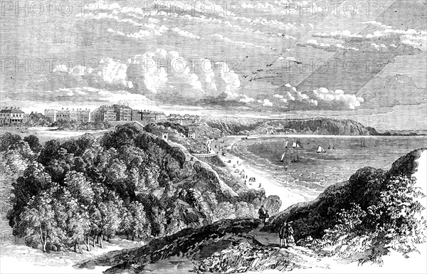 Filey, Yorkshire - from the South Cliff, 1858. Creator: Unknown.