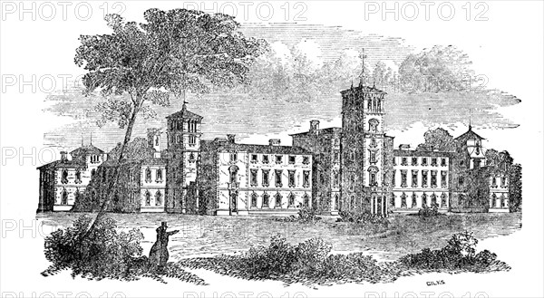 The New Asylum for Fatherless Children, at Coulsdon, near Croydon, 1858. Creator: Gilks.