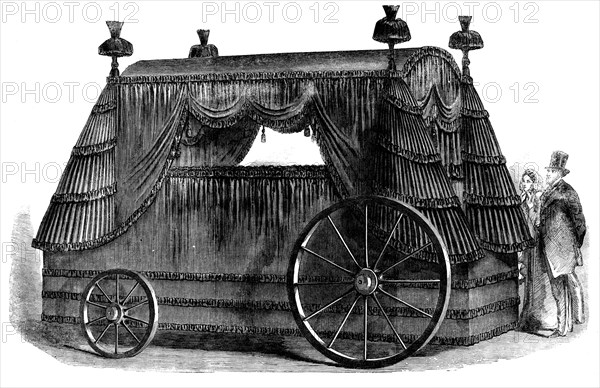 Funeral Car of Napoleon I., 1858. Creator: Unknown.