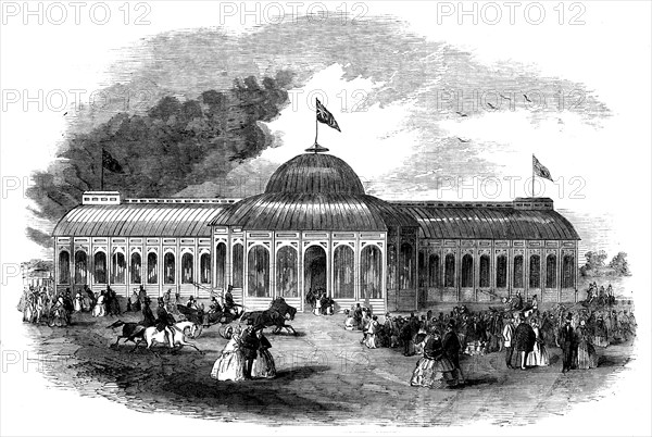 The Crystal Palace at Toronto, Canada, 1858. Creator: Unknown.