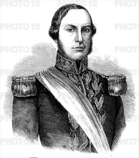 General Urquiza, President of the Argentine Republic, 1858. Creator: Unknown.