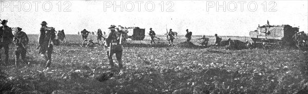 'De la Picardie au Chemin des Dames; L'attaque franco-americaine du sailant de Cantigny..., 1918. Creator: Unknown.