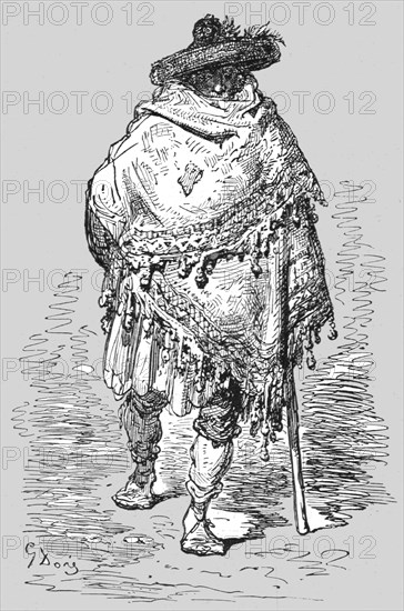 ''Peasant of Orthuela; Notes on Spain', 1875. Creator: Unknown.